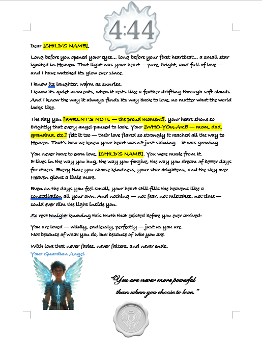 ❤️ Love — The Angel Who Knew Your Heart