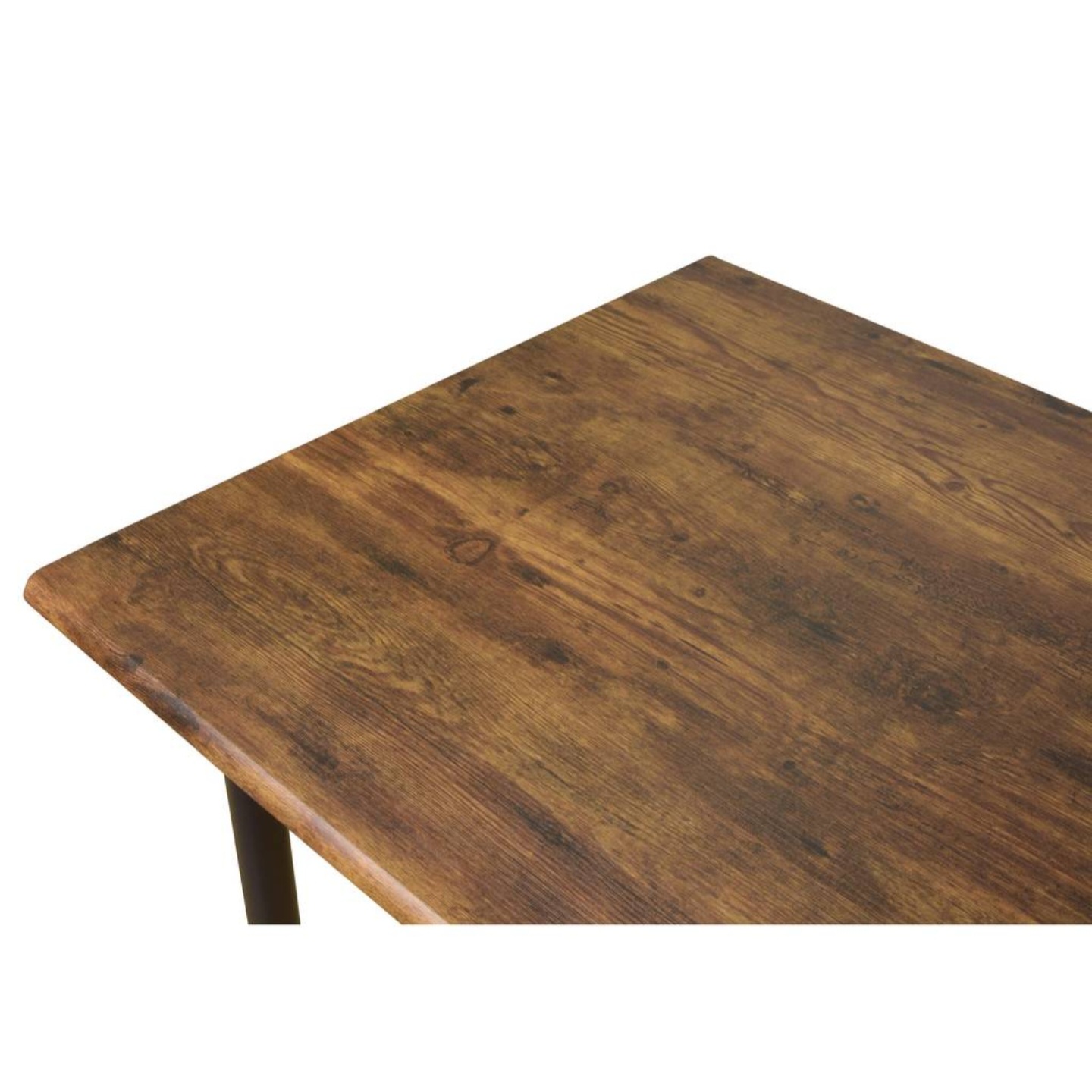 Comedor Panamá 4 Personas Moderno 120 cm – Melamina y Estructura Metálica