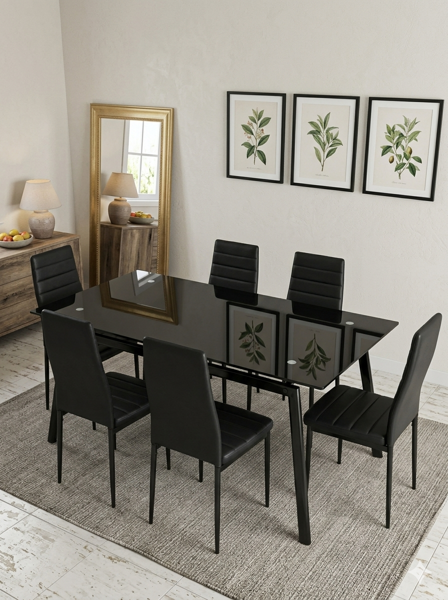 Comedor Dartagnan – Elegancia Moderna para 6 Personas