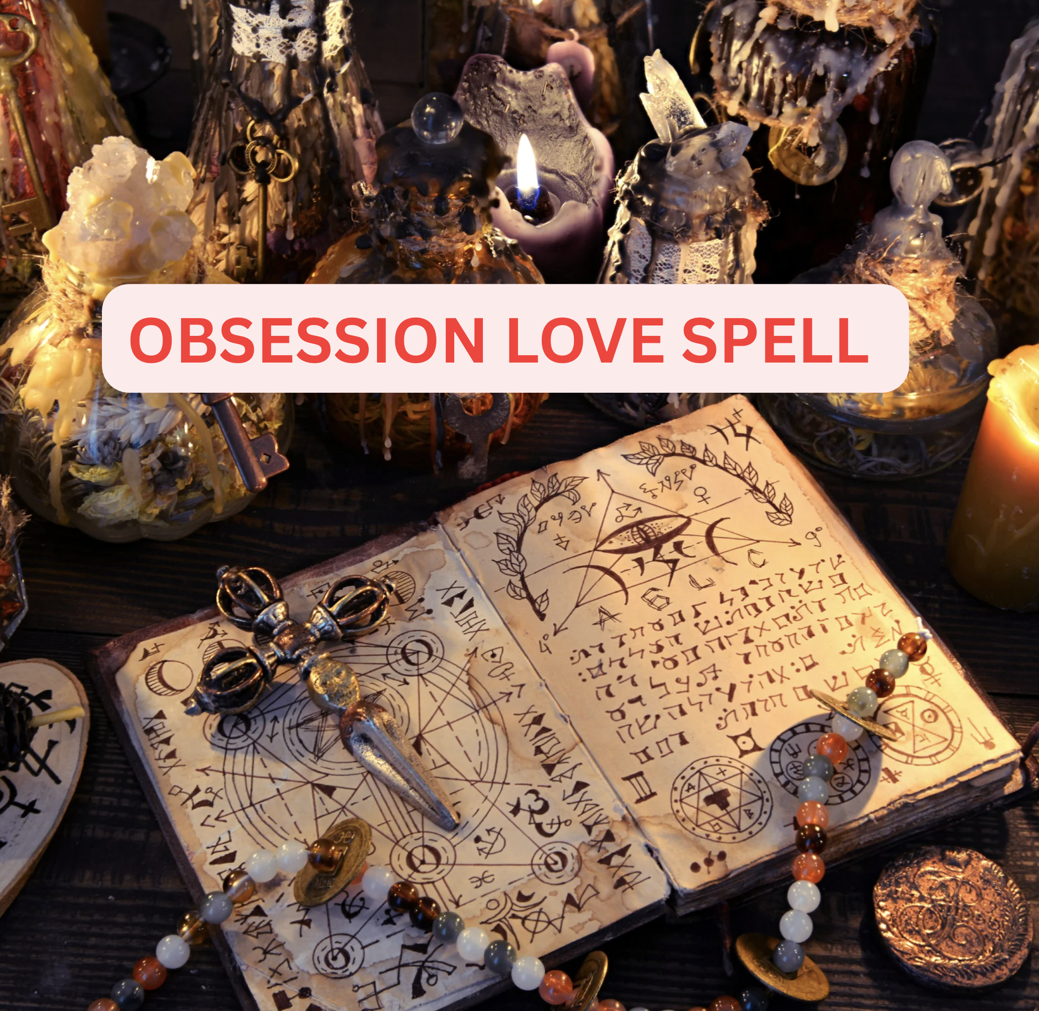 Obsession Love Spell Reunite Lovers, Rekindle Desire