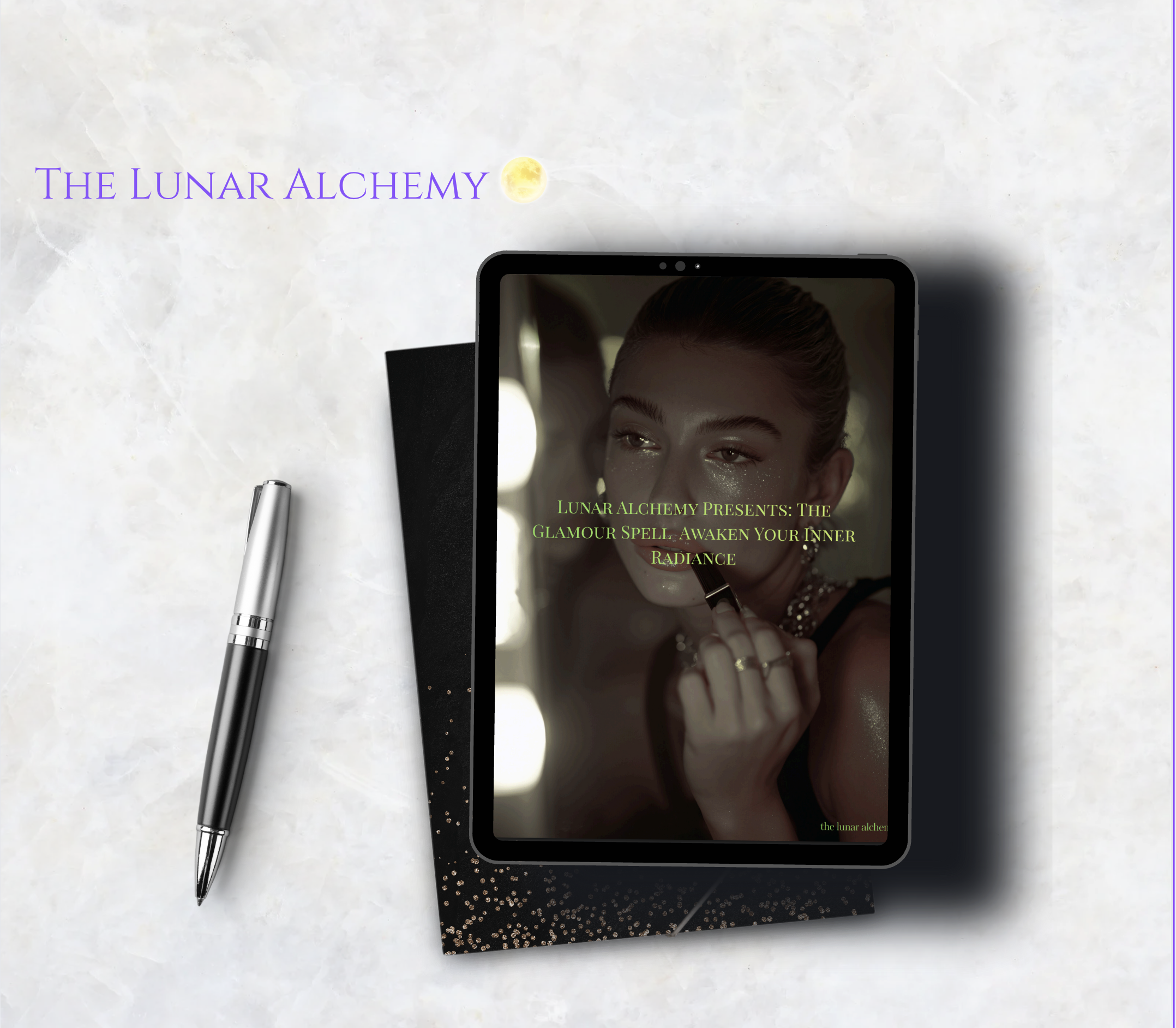 The Mirror of Moonlight  A Lunar Glamour Spell for Radiance, Confidence & Magnetic Energy DIY