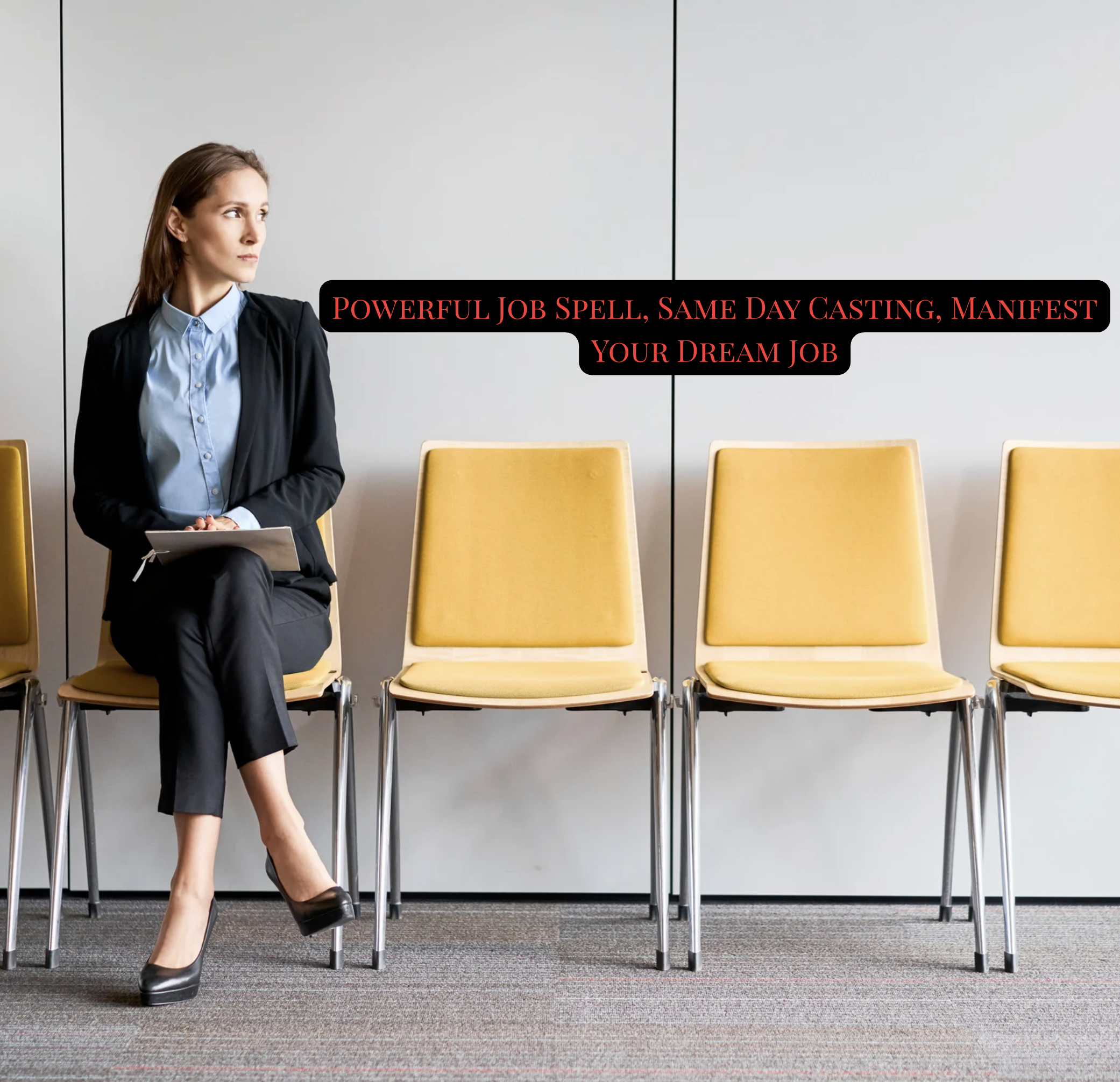 Powerful Job Spell, Fast Results, Same Day Casting, Manifest Your Dream Job