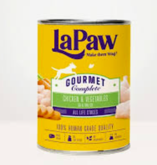 LaPaw Gourmet Complete Chicken & Vegetables