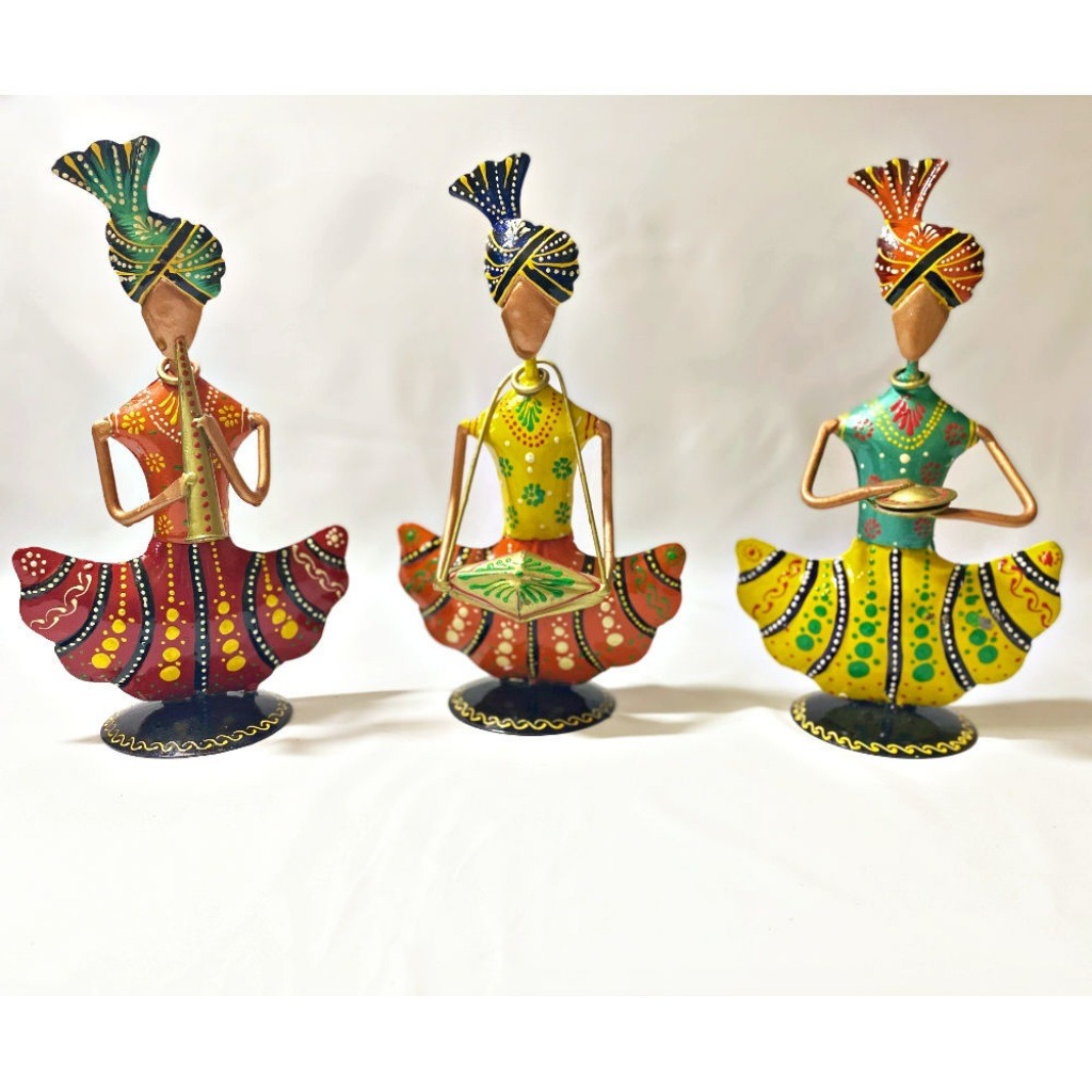 Handcrafted Rajasthani Musician Figurines
