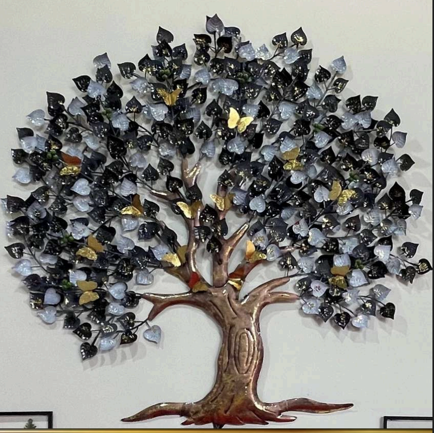 Metal Wall Art Tree
