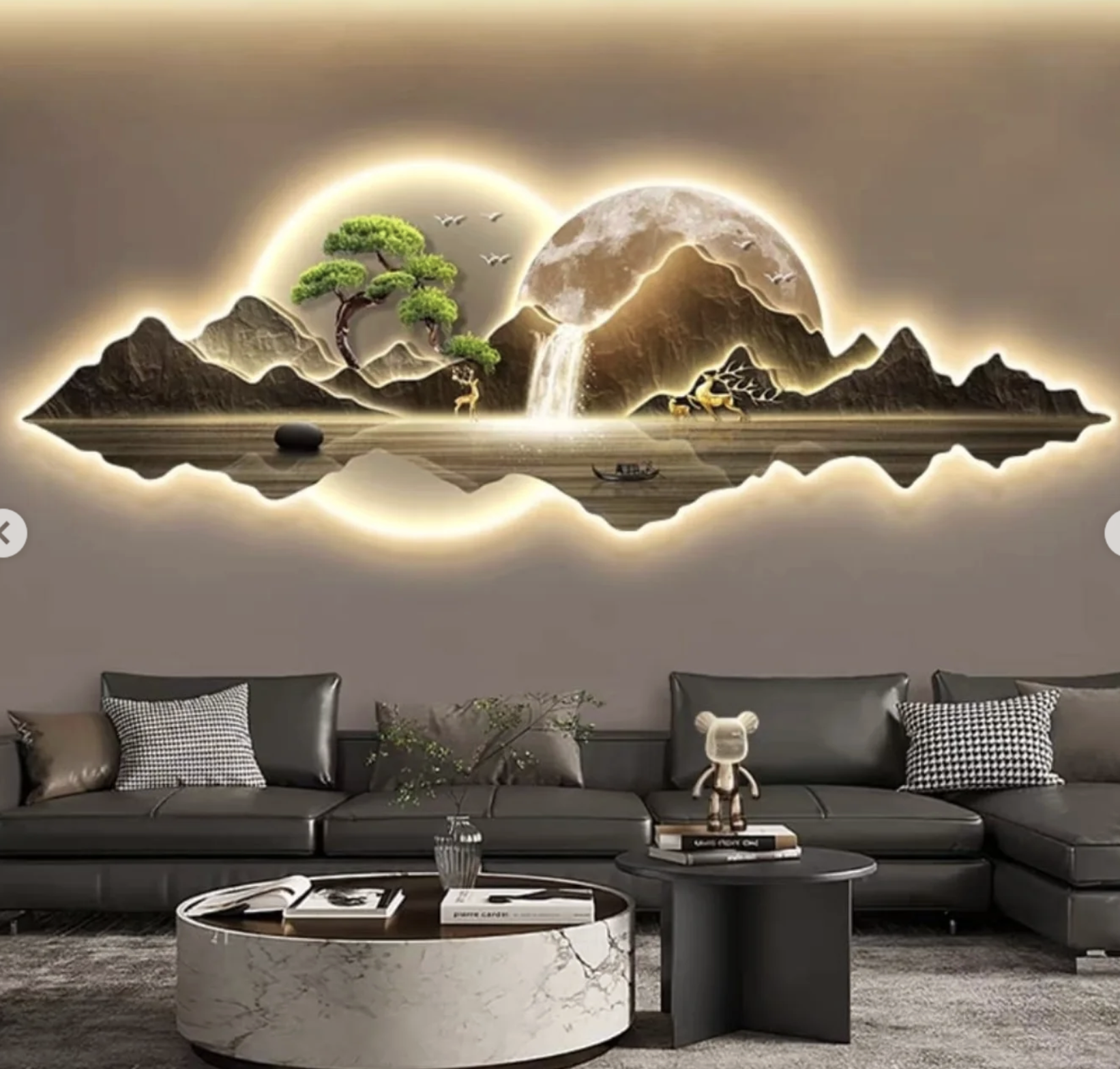 LED Landscape Wall Art