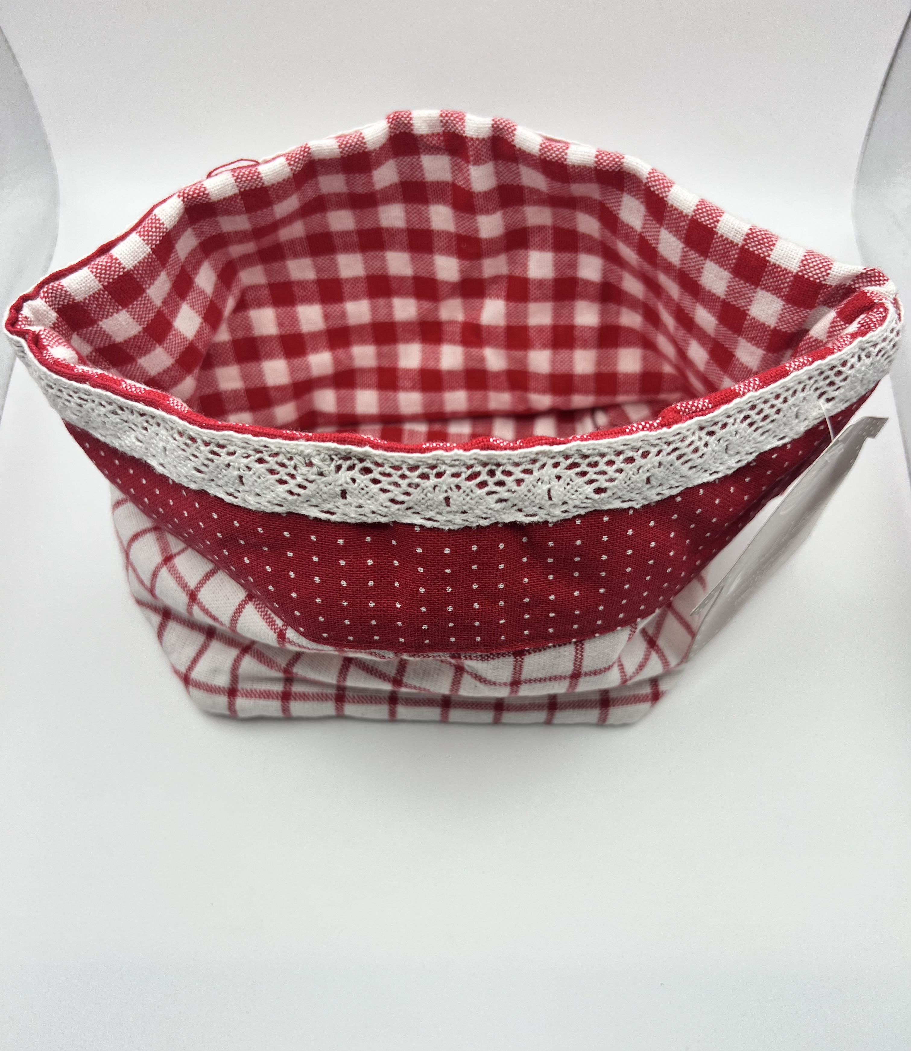Cestino “Carlotta” rosso.