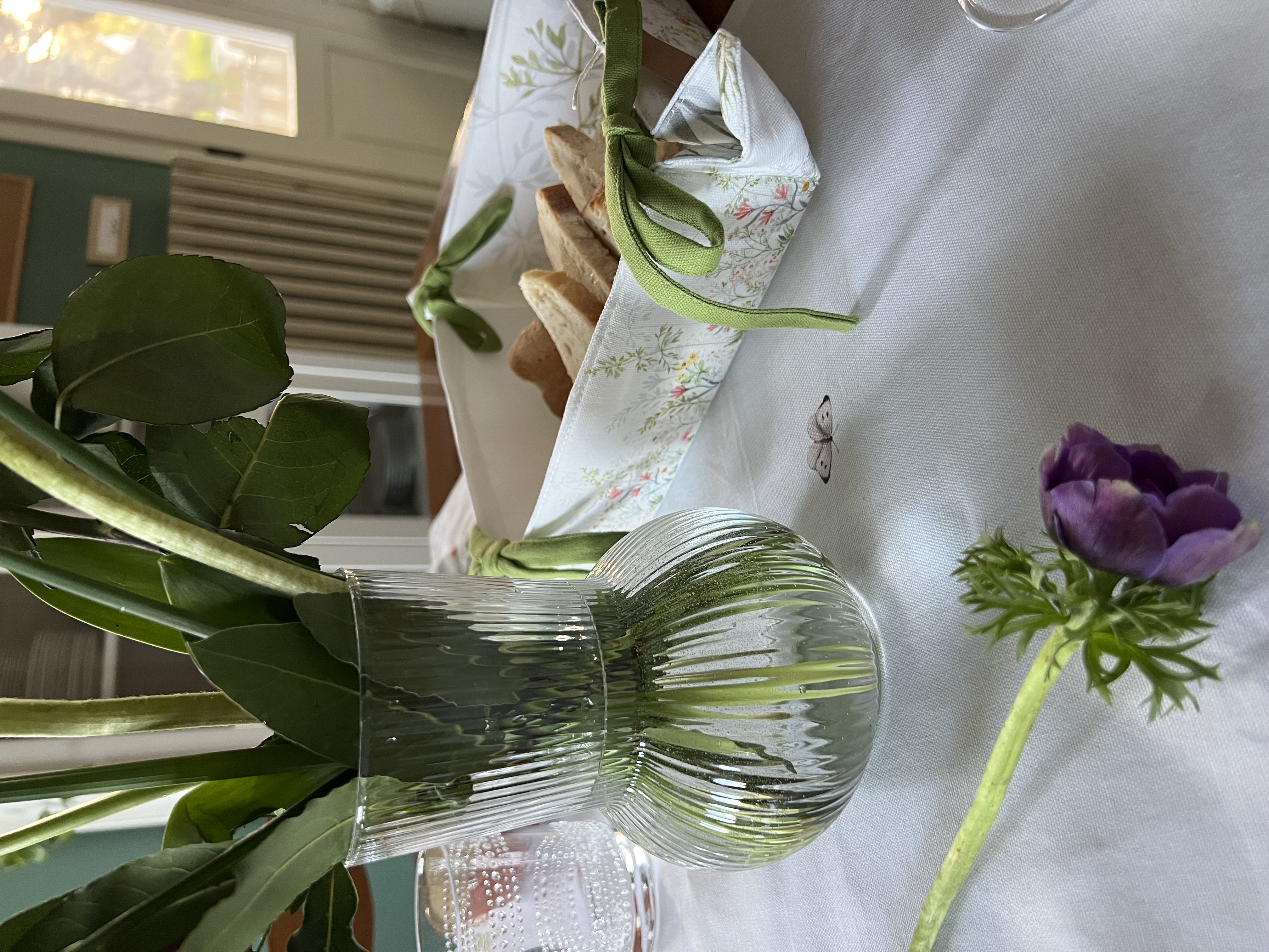 Cestino per il pane mille fiori 