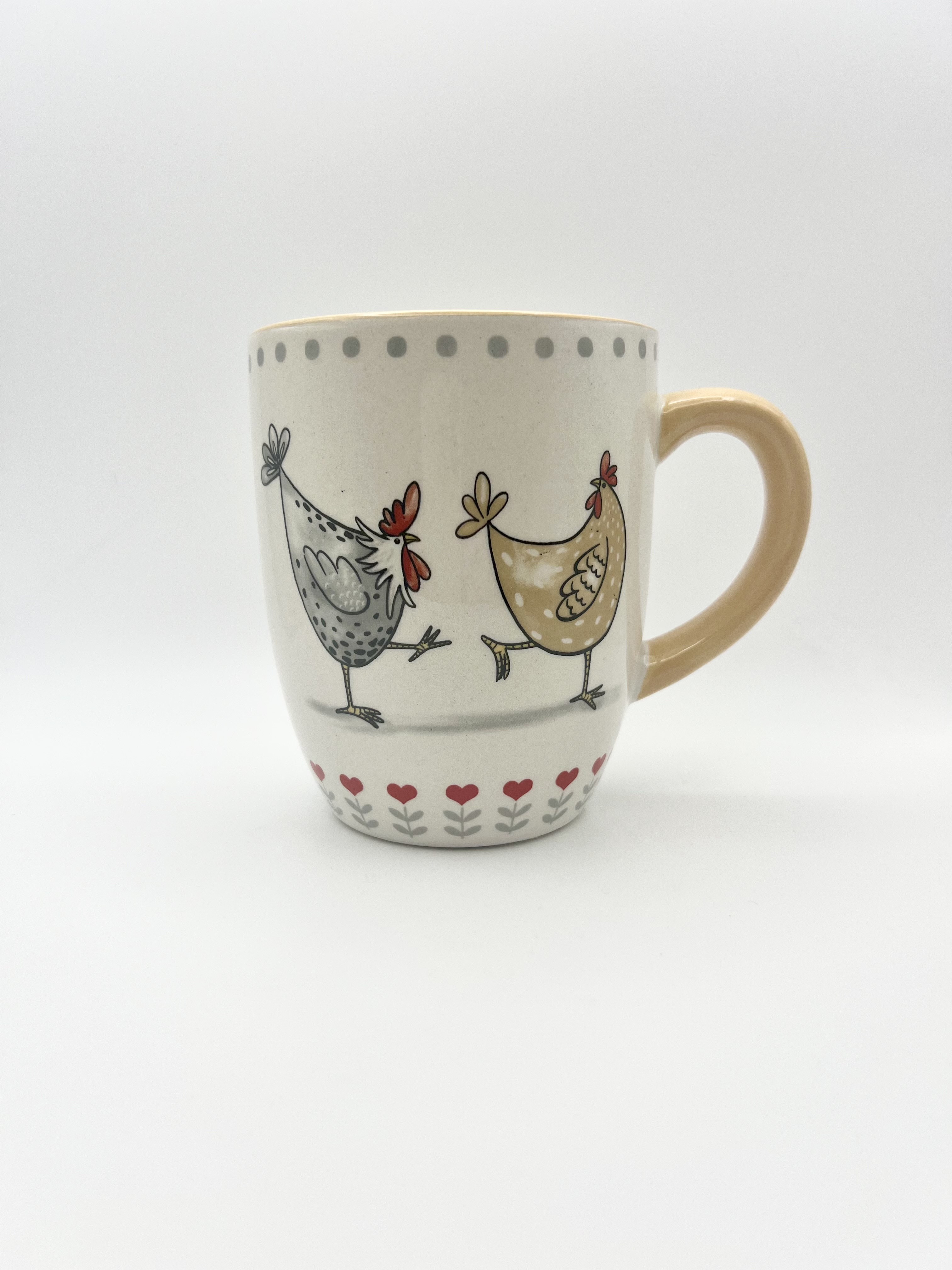 Tazza con gallinelle