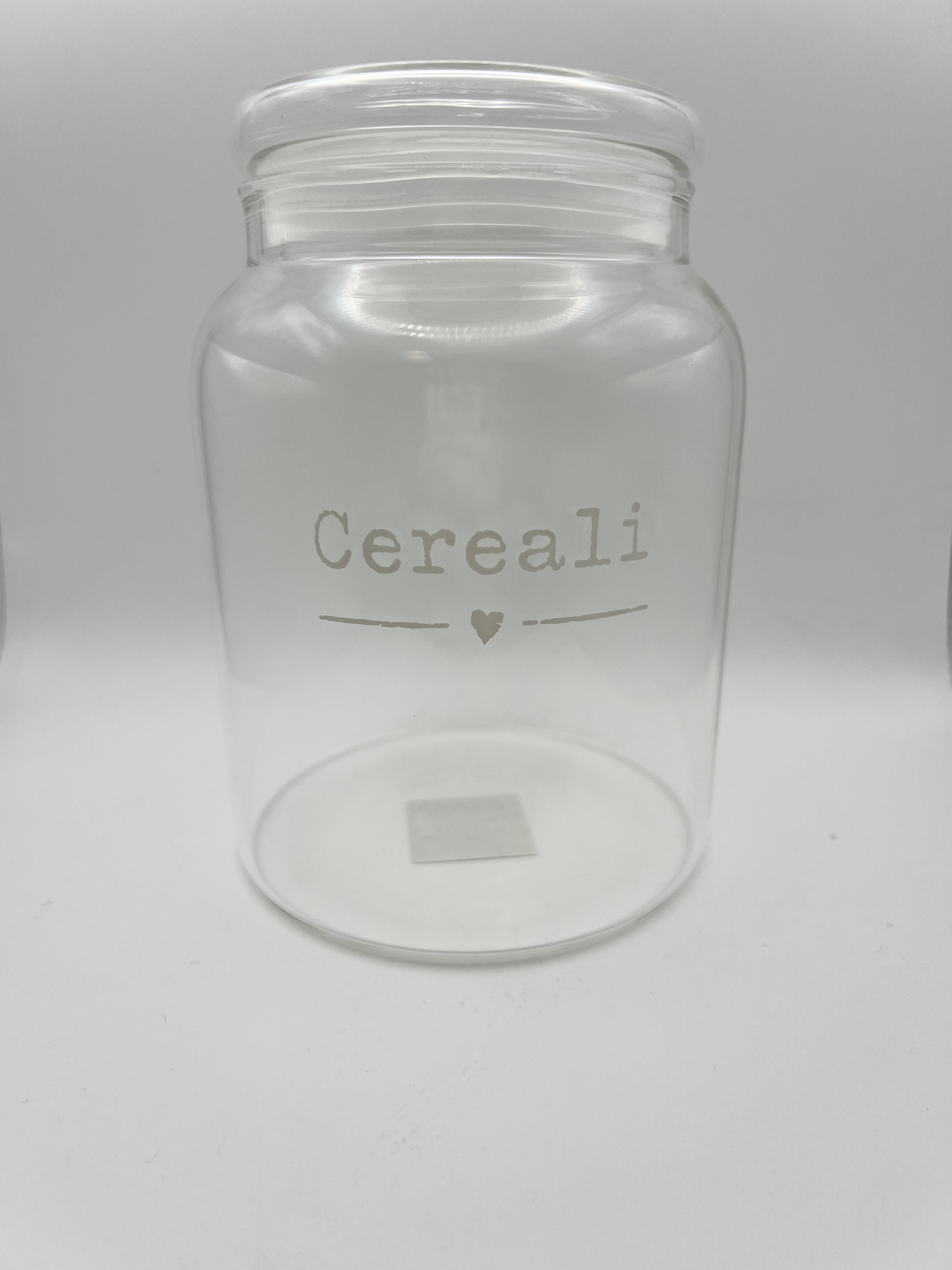 Barattolo “cereali”