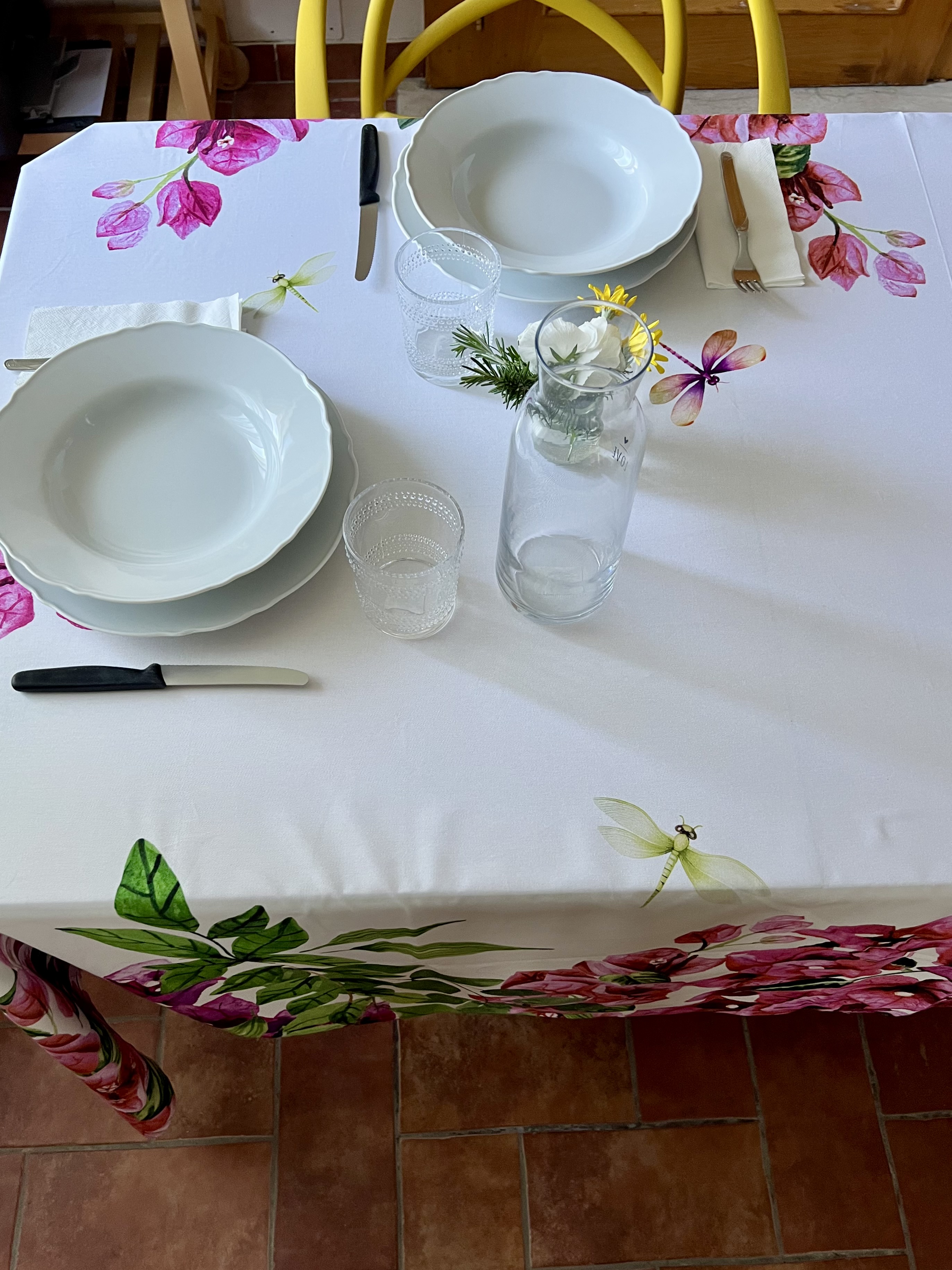 Tovaglia Bounganvillea