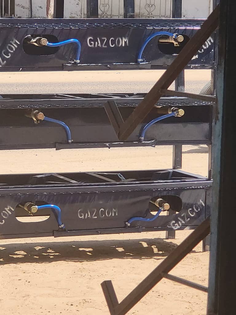 Cuisinière à gaz industrielle