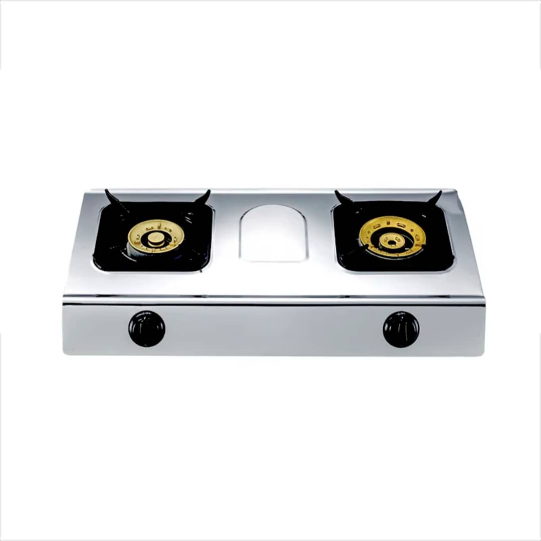 Cuisinière à gaz à deux brûleurs