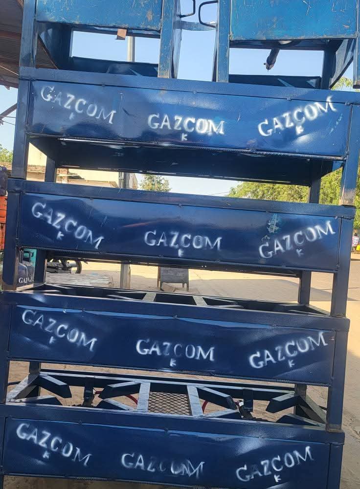 Cuisinière à gaz industrielle