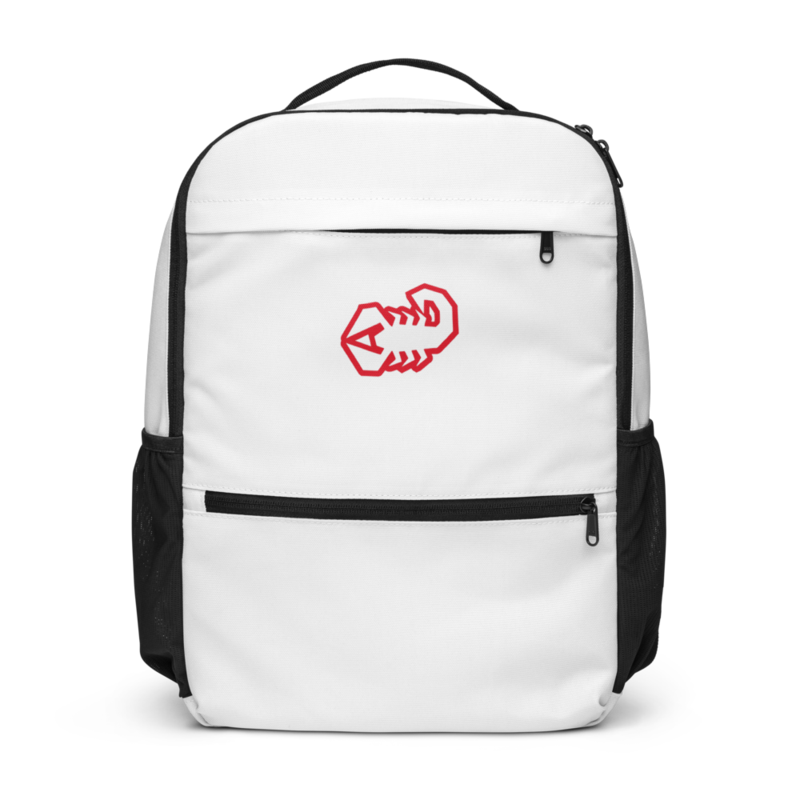 Backpack weiß "Scorpion"