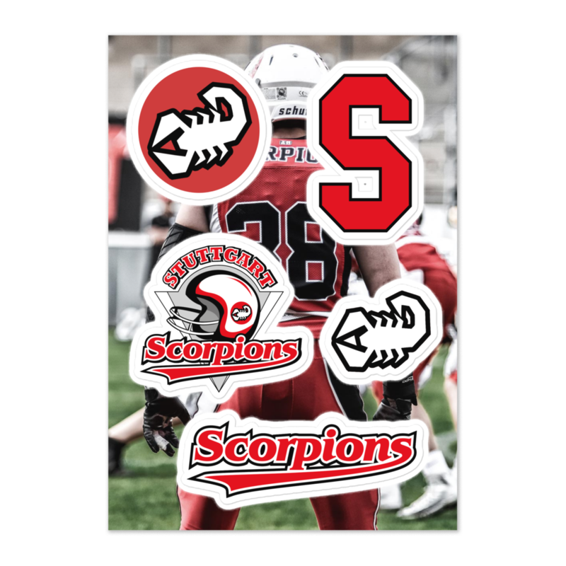 Stuttgart Scorpions Sticker-Set