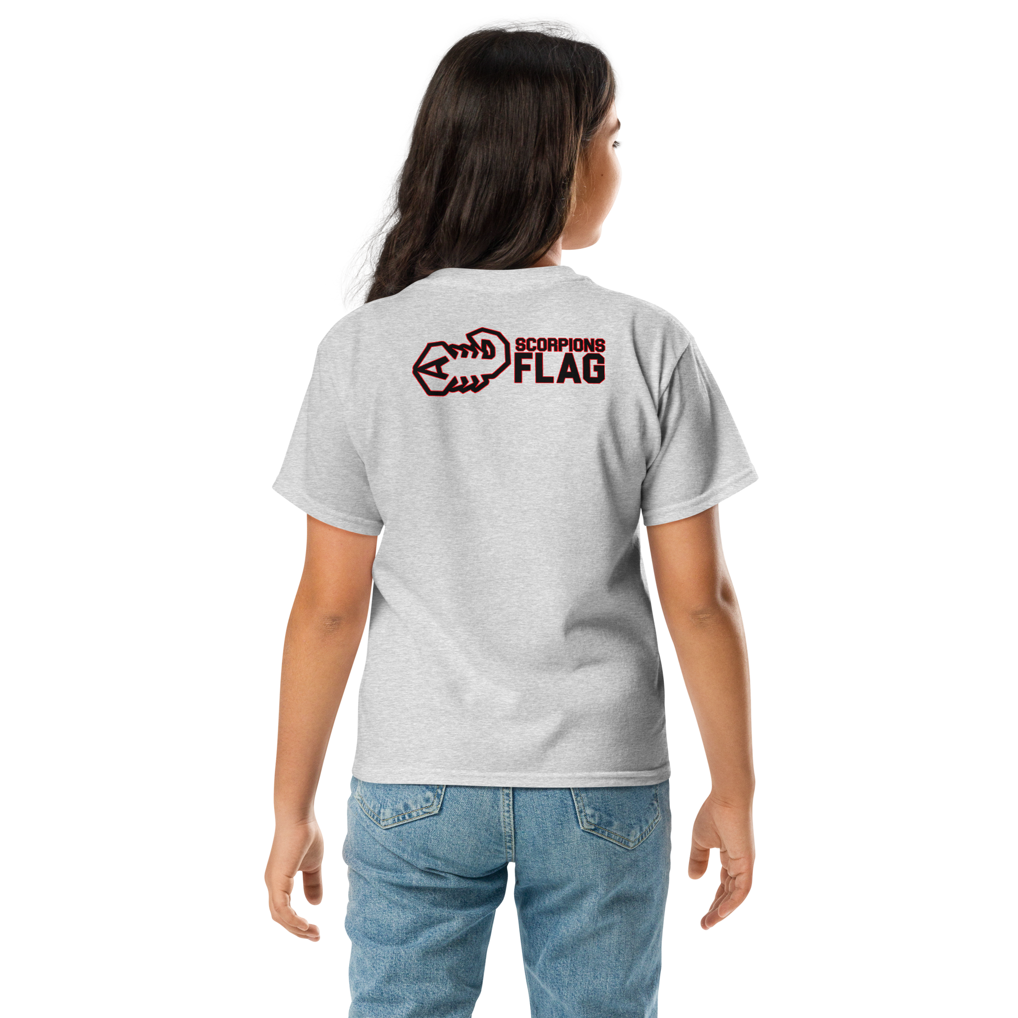  T-Shirt mit Skorpion-Comic