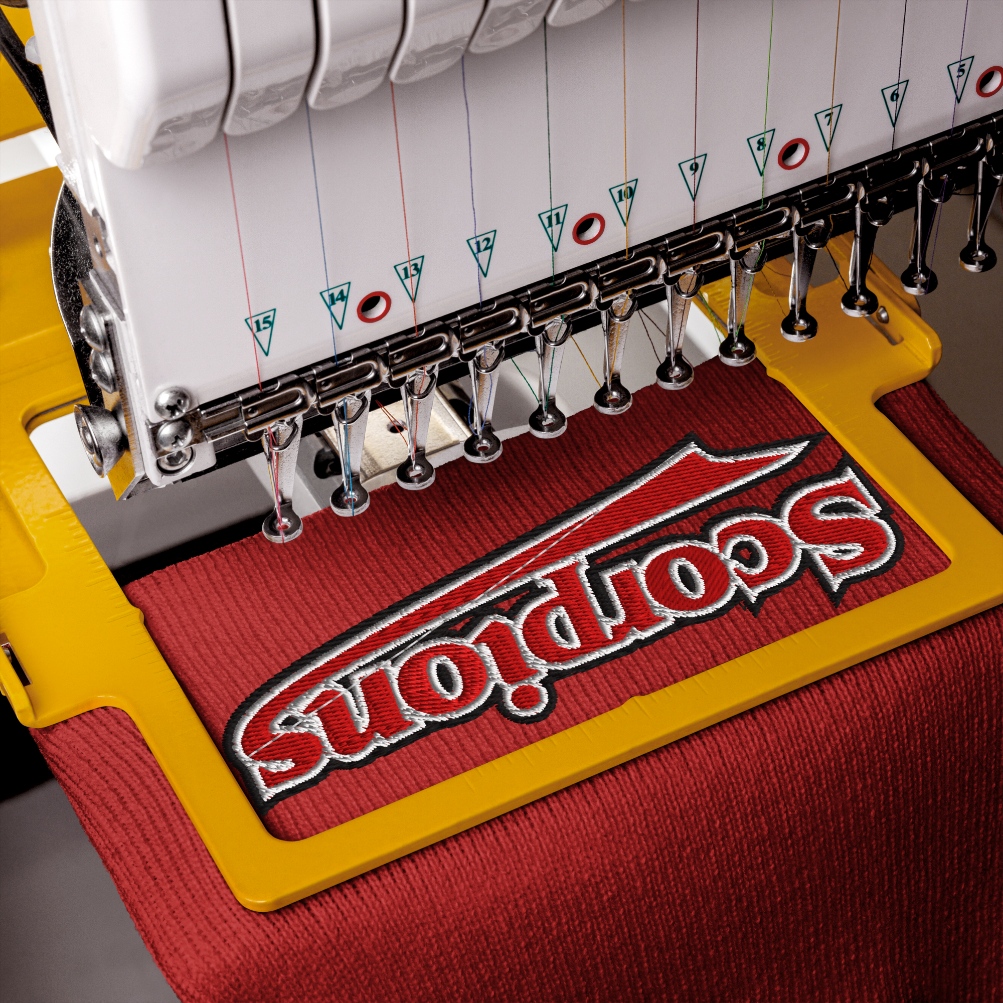  Strickmütze mit 'Scorpions'-Logo bestickt