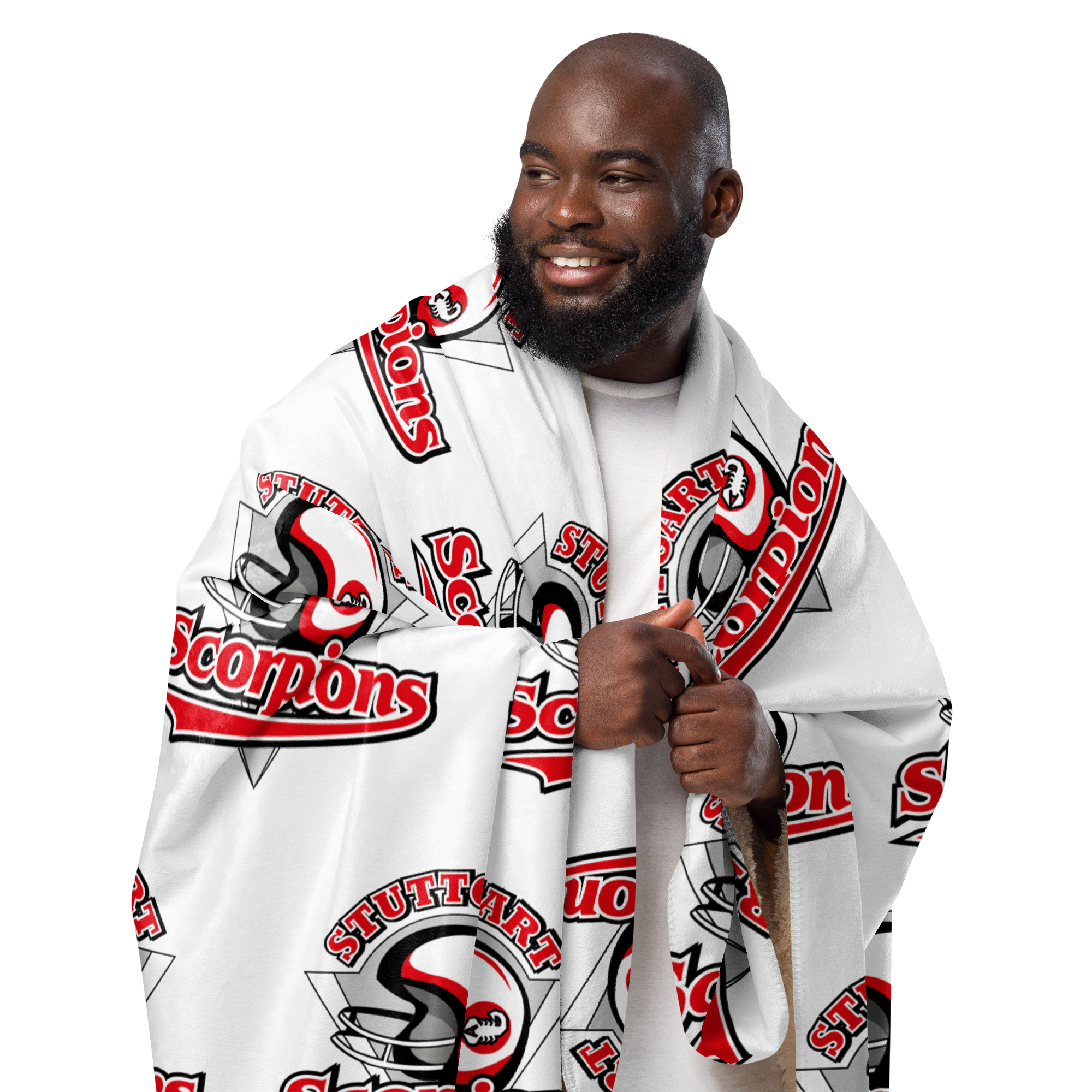 Sherpadecke  mit Logoprint