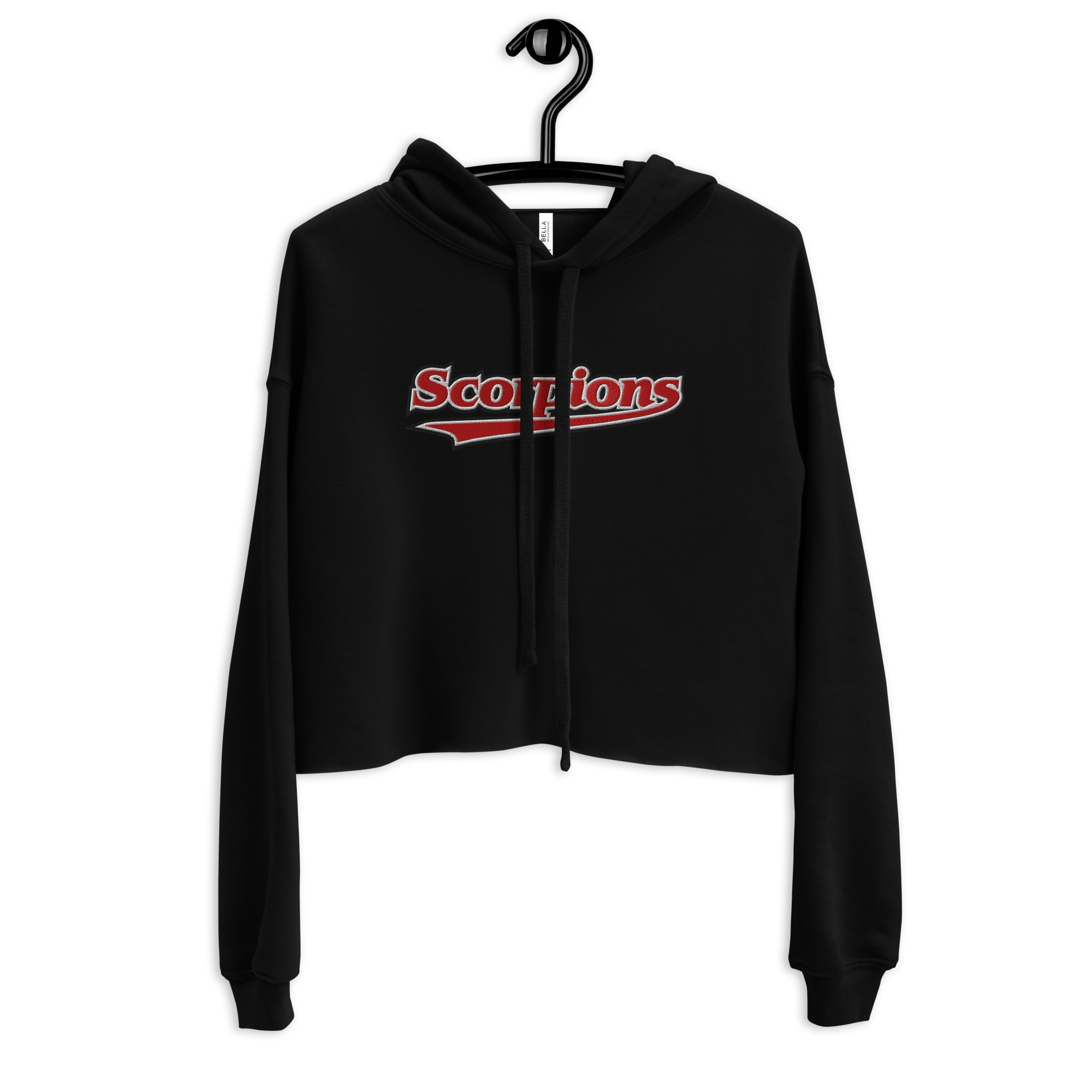 Scorpions Crop Hoodie