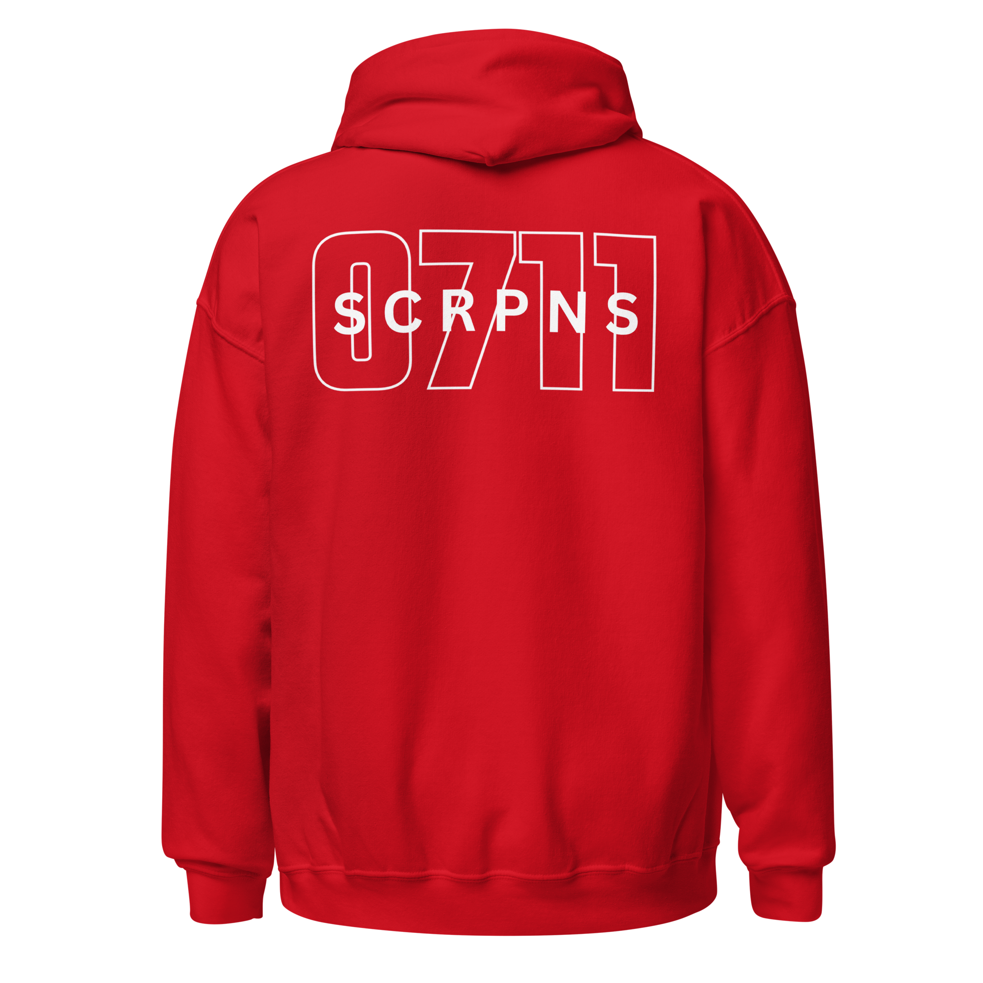 Roter Kapuzenpullover 0711