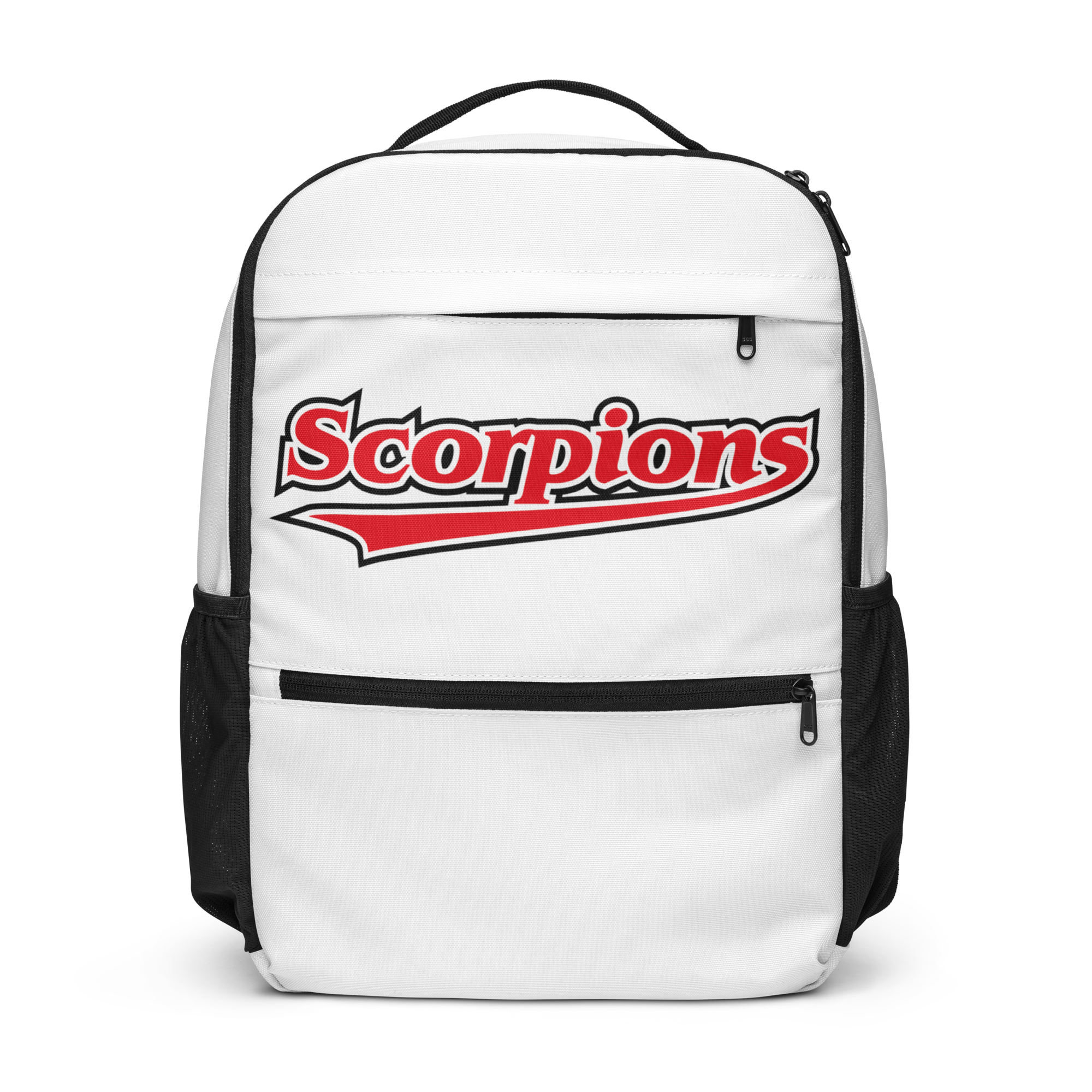 Backpack weiß "Schriftzug"