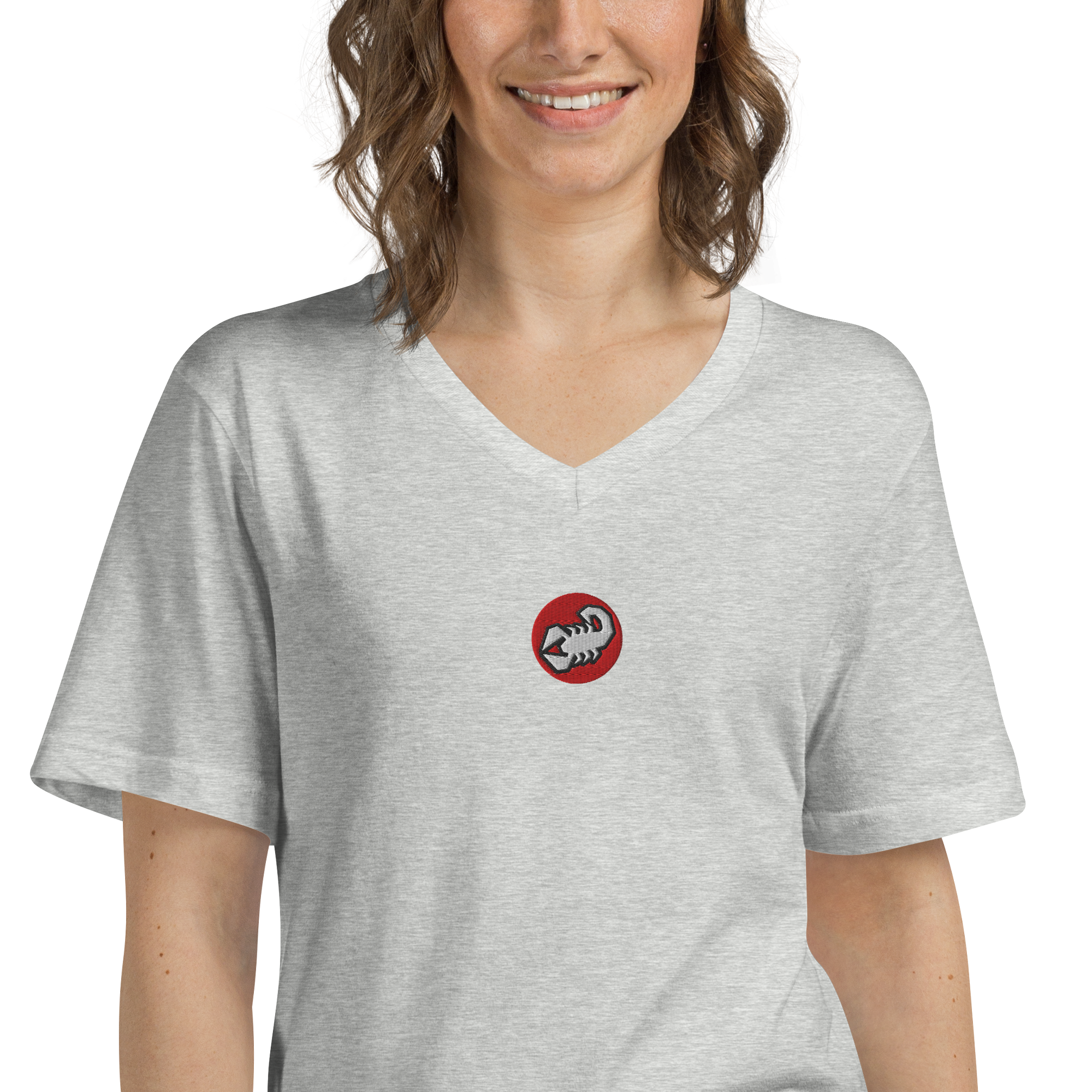  V-Ausschnitt T-Shirt