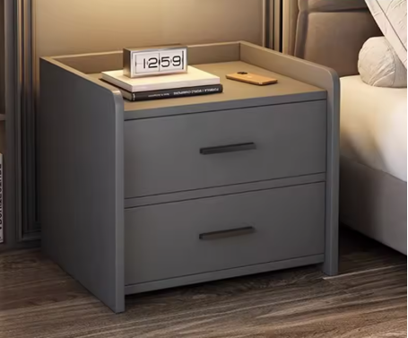 Modern Two-Drawer Nightstand