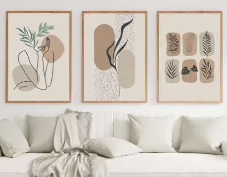 Modern Minimalist Wall Art Prints
