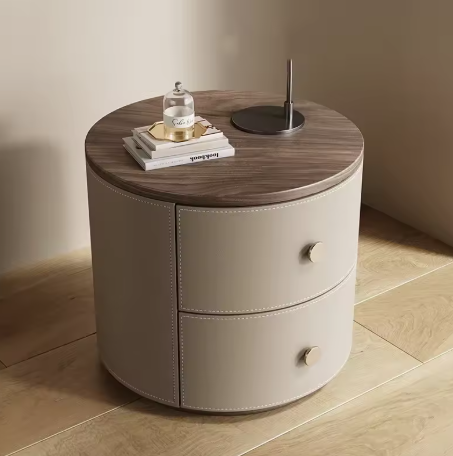 Modern Round Nightstand