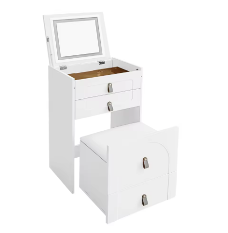 White Vanity Dressing Table Set