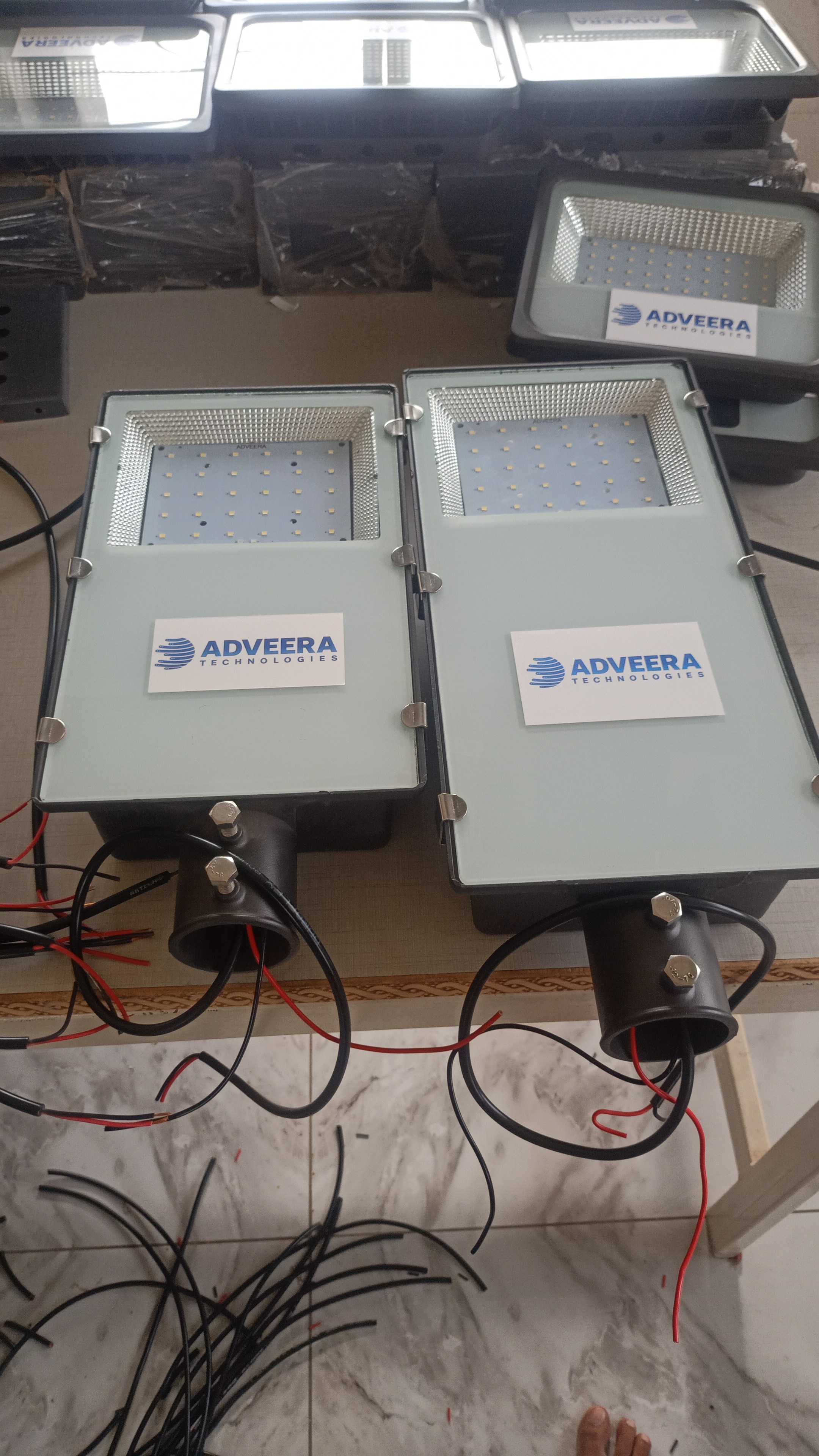 Solar Powered LED Street Light