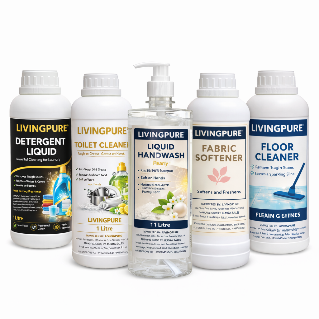 1KG LivingPure Toilet Cleaner – Powerful Stain & Germ Removal