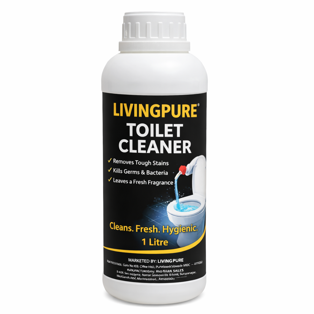 1KG LivingPure Toilet Cleaner – Powerful Stain & Germ Removal