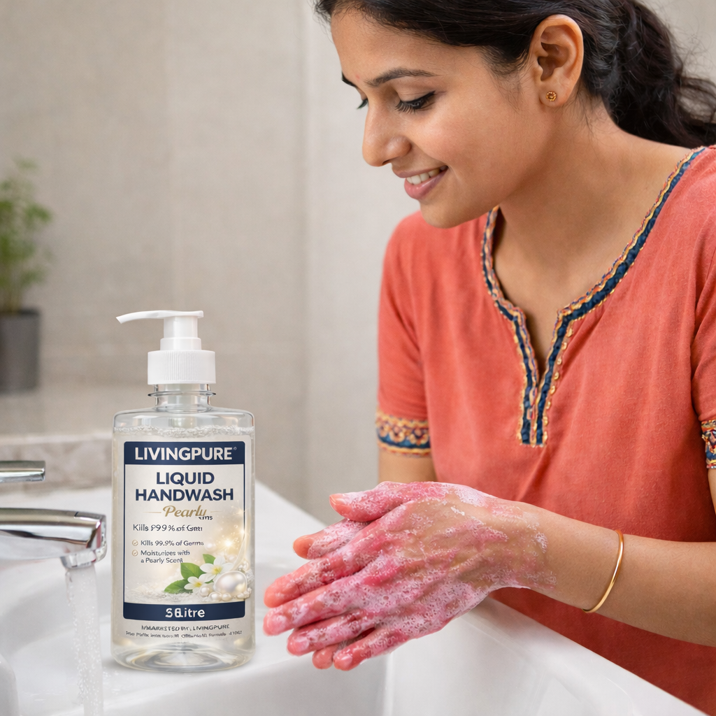 1kg - LivingPure liquid soap – Gentle Care, Powerful Protection