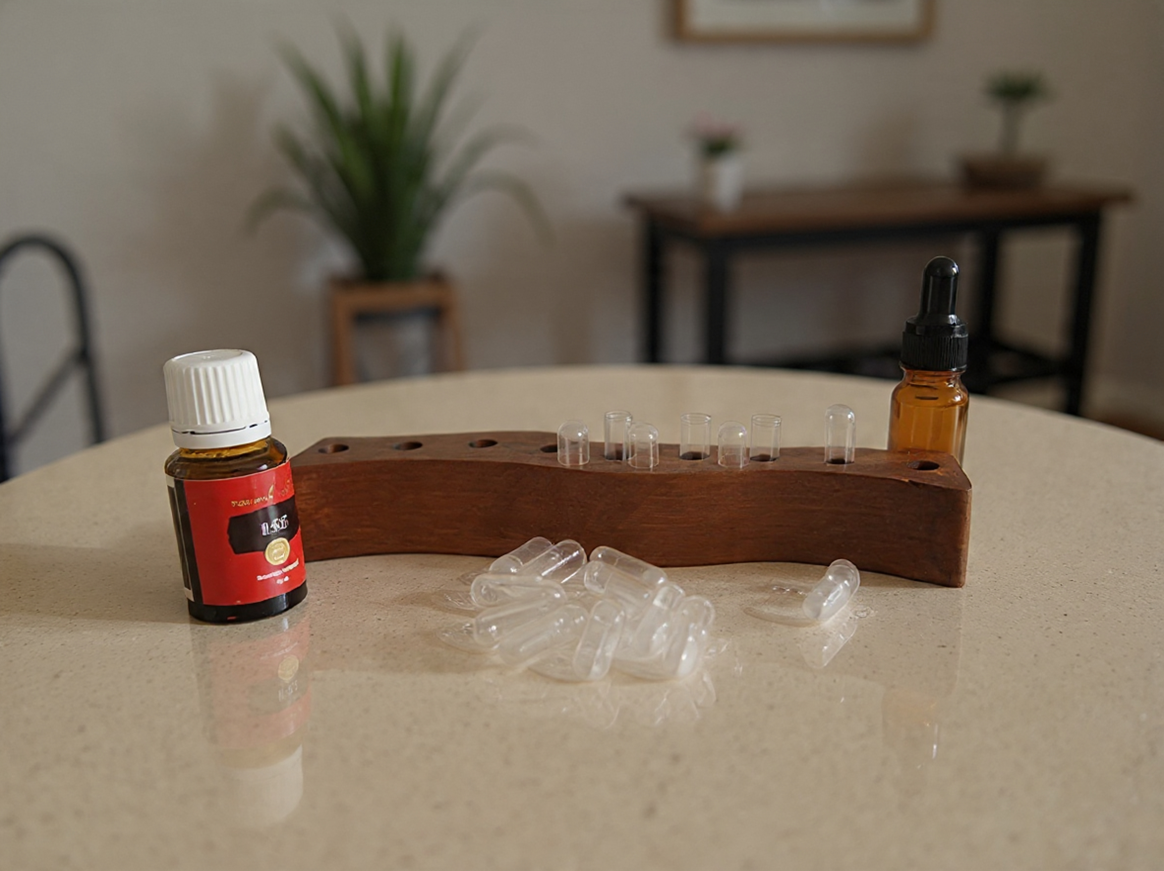 Porta cápsulas Artesanal de Madera