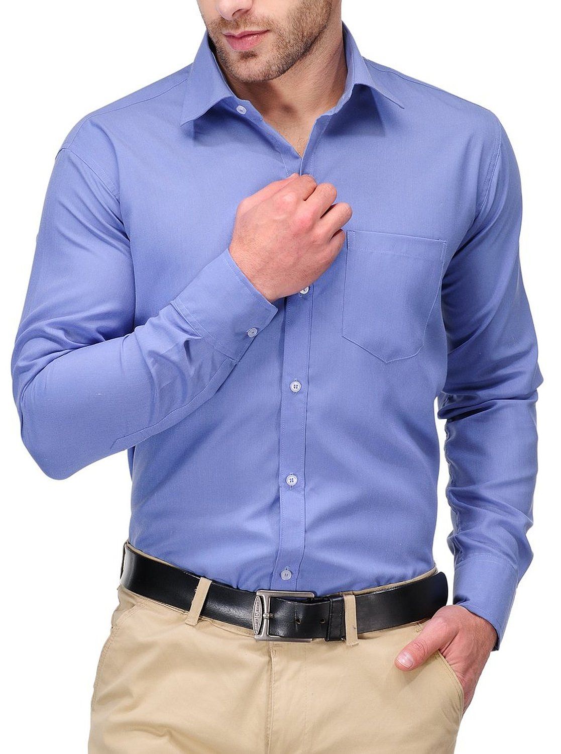 Men's Blue Formal Shirt