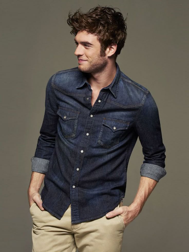 Men's Denim Shirt