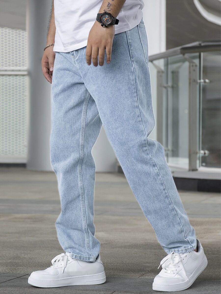 Light Wash Denim Jeans