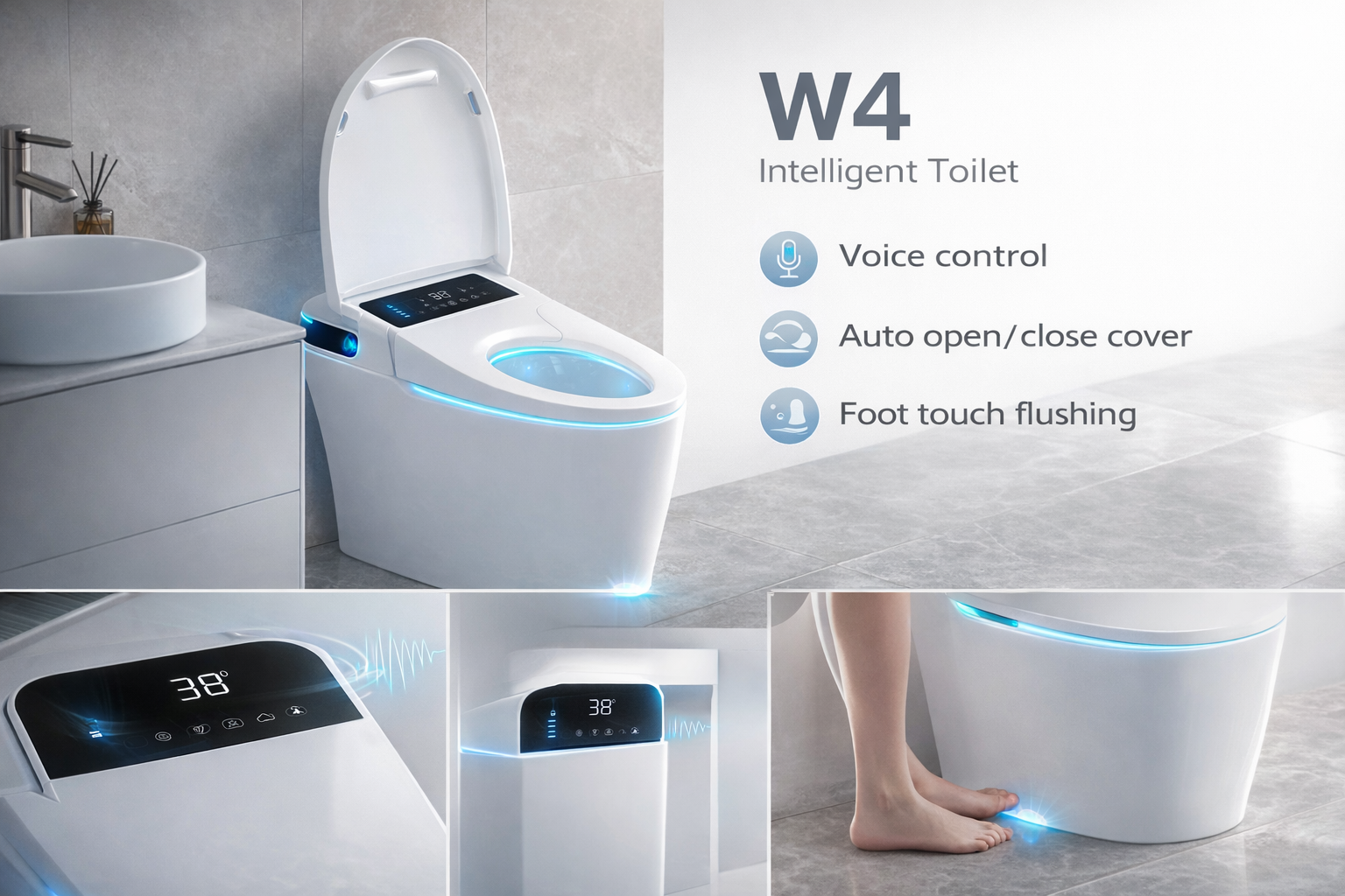 W4 & 32B / 33B / 35B – Smart Toalett (Serie) 