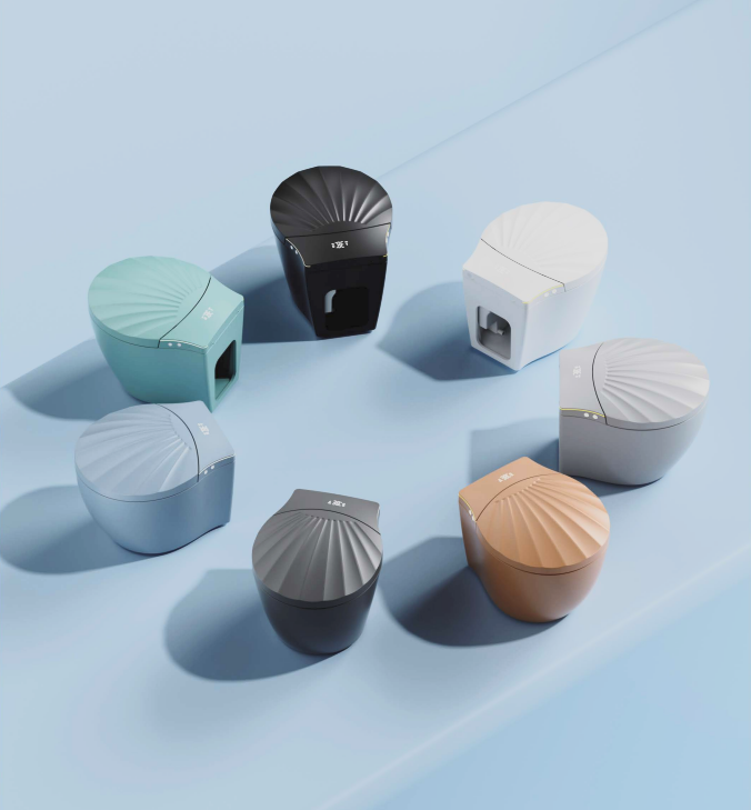 SMAART TOALETT R8 – DESIGNMODELL (COLORFUL SHELL)