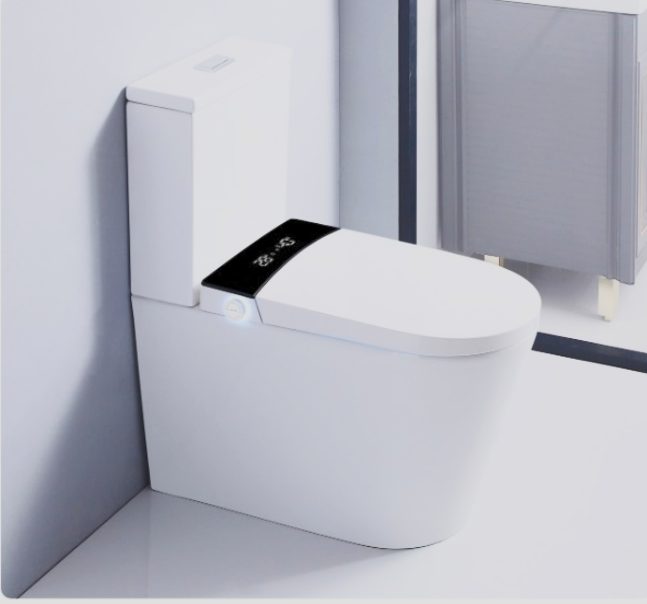 T5 Smart Toalett – vask + tørk + varme + 5 års garanti