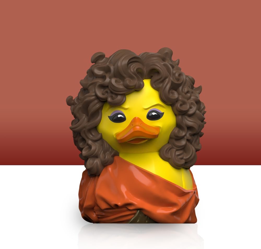 Curly-Haired Rubber Duck