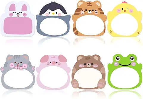 Cute Animal Sticky Notes Set