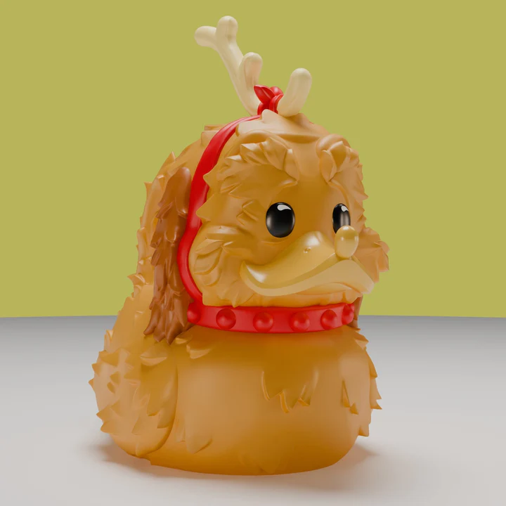 Reindeer Dog Figurine