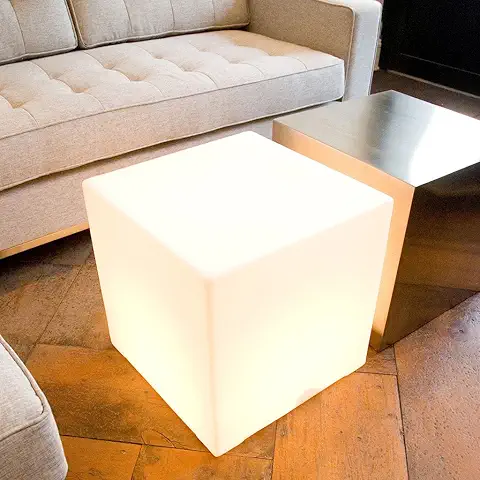 Illuminated Cube Table