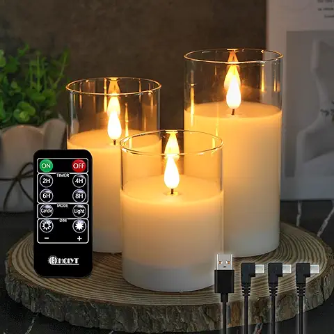 LED Flameless Candle Set