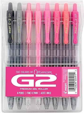 Pilot G2 Premium Gel Roller Pens - The Colors of Optimism