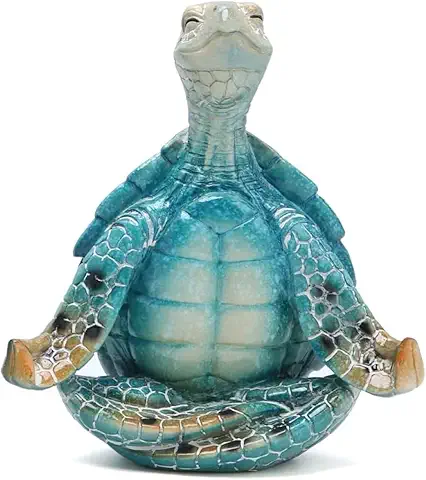 Meditating Turtle Figurine