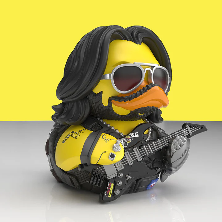 Cyberpunk Musician Rubber Duck